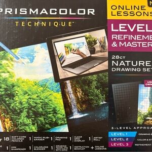 Prismacolor Nature Drawing Set - Green Art Kit